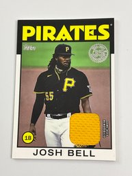 Josh Bell 2021 Topps 1986 Topps Relic Jersey Card