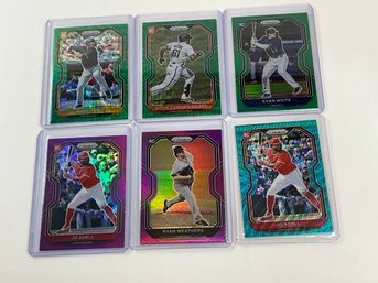 Prizm Baseball Color Parallel Rookie Card Lot