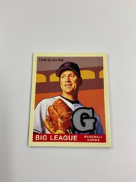 Tom Glavine 2007 Goudey Big League Game-used Jersey Card