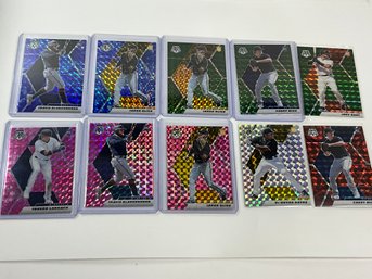 Mosaic Baseball Color Prizm Rookie Card Lot