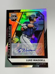 Luke Waddell 2021 Elite Extra Edition Autograph