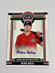 Blake Balsz USA Stars & Stripes Autograph /499