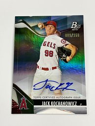 Jack Kochanowicz  2021 Bowman Platinum Rookie Prospect Autograph /150 (see Pics)