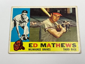 Ed Mathews 1960 Topps