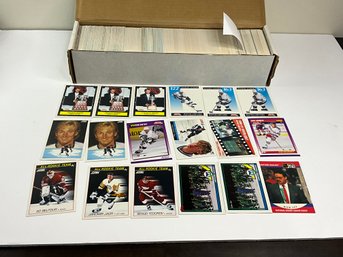 Box Of Hockey Cards