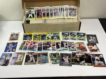 Box Of Assorted Baseball Cards With Manny Ramirez Rookie