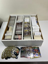 Big 4 Row Box Of Mixed Sports Cards