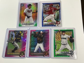 Bowman Chrome Low Serial Numbered Rookie Cards