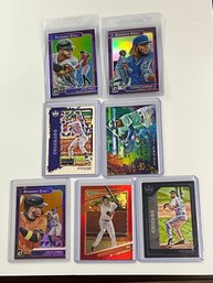 Baseball Insert And Parallel Lot With Stars