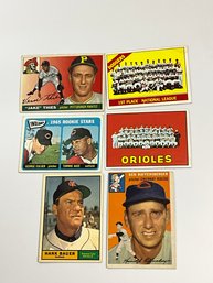Vintage Baseball Card Lot 1950s And 1960s