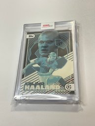 Erling Haaland Topps Project 22 Encased Card