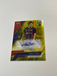 Pablo Torre Topps Chrome Barcelona Autographed Rookie Card /99