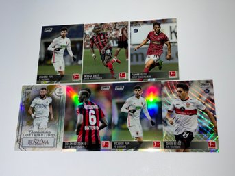 Stadium Club Chrome Soccer Card Lot With Rookies, Insert And Refractors