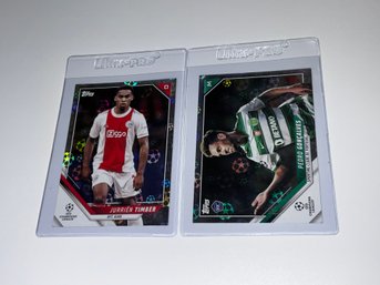 Timber And Concalves 2022 Topps UCL Starball Cards