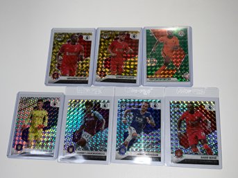 Mosaic Gold, Green And Prizm Card Lot Including Rookies
