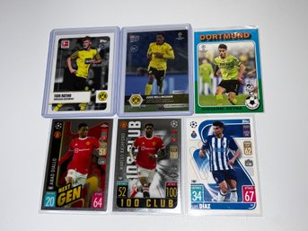 Soccer Card Lot With Jude Bellingham And Tom Rothe Rookie Cards