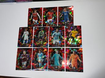 2022-23 Select Soccer Red Prizm Parallel Card Lot