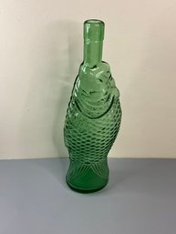 Fish Shaped Glass Bottle