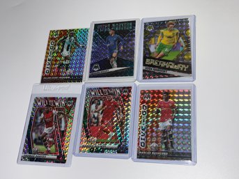 Mosaic Prizm Soccer Insert Card Lot