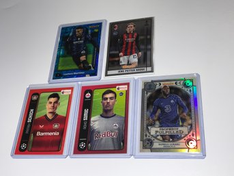 2022 Topps Merlin Soccer Card Lot With A Martinez /75