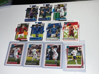 Donruss Soccer Rated Rookie Card Lot Including A 2018-19 Vinicius Junior RC