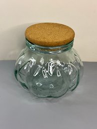 Glass Container With Cork Lid