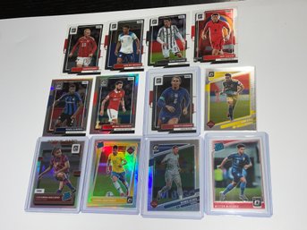 Donruss Optic Card Lot With Rookies And Holo Prizm Cards