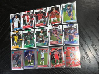 Group Of Donruss Optic Soccer Rookie Cards