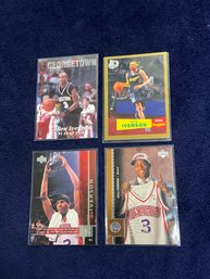 Allen Iverson Card Lot With Rookies And 2007 Topps /2007