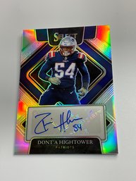 Donta Hightower 2021 Select Prizm Signatures /299