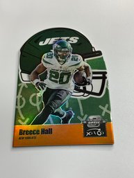 Breece Hall 2022 Contenders Optic X's And O's Orange Rookie /50