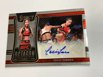 Tecia Torres 2022 Select UFC Octagon Action Signatures