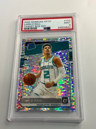 Lamelo Ball 2020-21 Optic Target Box Set Rookie Graded PSA 9