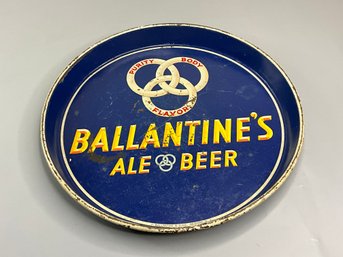 Vintage Ballantines Ale & Beer Tray