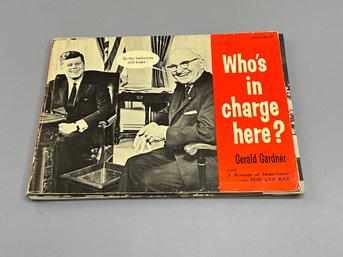 Vintage Whose In Charge Here? Book
