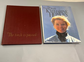 The Torch Is Passed (JFK) And Katherine Hepburn Coffee Table Books