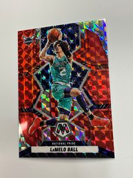 Lamelo Ball 2021-22 Mosaic Red Prizm