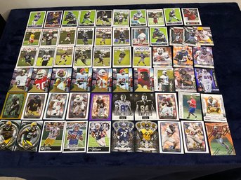 Large Mixed Football Rookie Card Lot