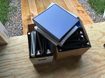 Binders Lot #2 Great For Card Storage