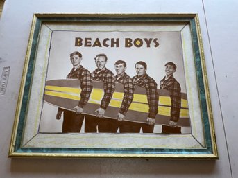 Vintage Framed The Beach Boys Poster