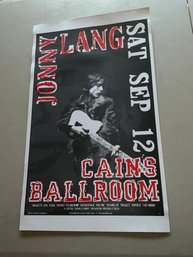 Jonny Lang Cains Ballroom 1998 Music Poster