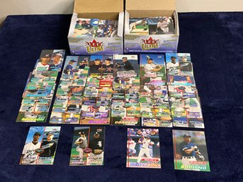 Large 2001 Ultra Baseball Card Lot With Rookies