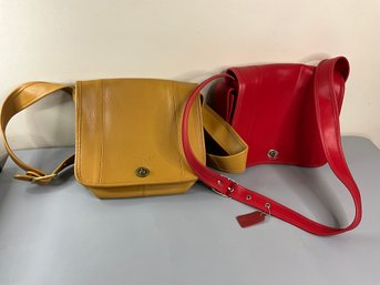 2 Coach New York Handbags