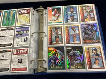 Large Binder Full Of Baseball Cards