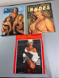 Vintage Playboys Sizzling Summer Nudes & Foxiest Females And A Sports Illustrated Swimsuit Edition