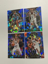 Select Blue Cracked Ice Lot Including Jalen Brown