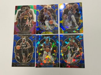 2022-23 Select Rookie Prizm Lot Tri-color And Cracked Ice
