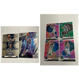 Mosaic Basketball Lot With Ja Morant Plus Green And Pink Prizm Cards