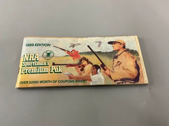 Vintage NRA Sportmans Premium Pak Mailer