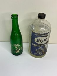 Vintage Canada Dry & BryKo Bottles